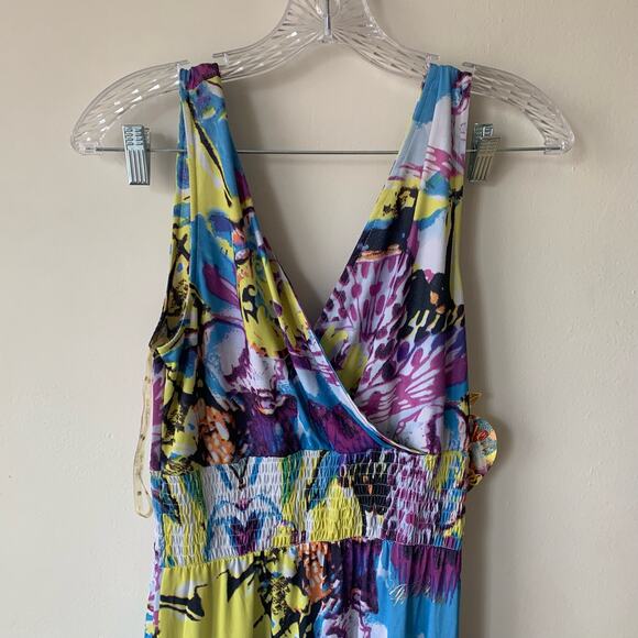 NEW  Y2K Apple Bottoms Dress Bright Print Size Small NWT VTG - Picture 2 of 6